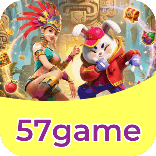 Catálogo slots 57game mostrando top jogos Gates Olympus Sweet Bonanza Fortune Tiger Big Bass volatilidade RTP